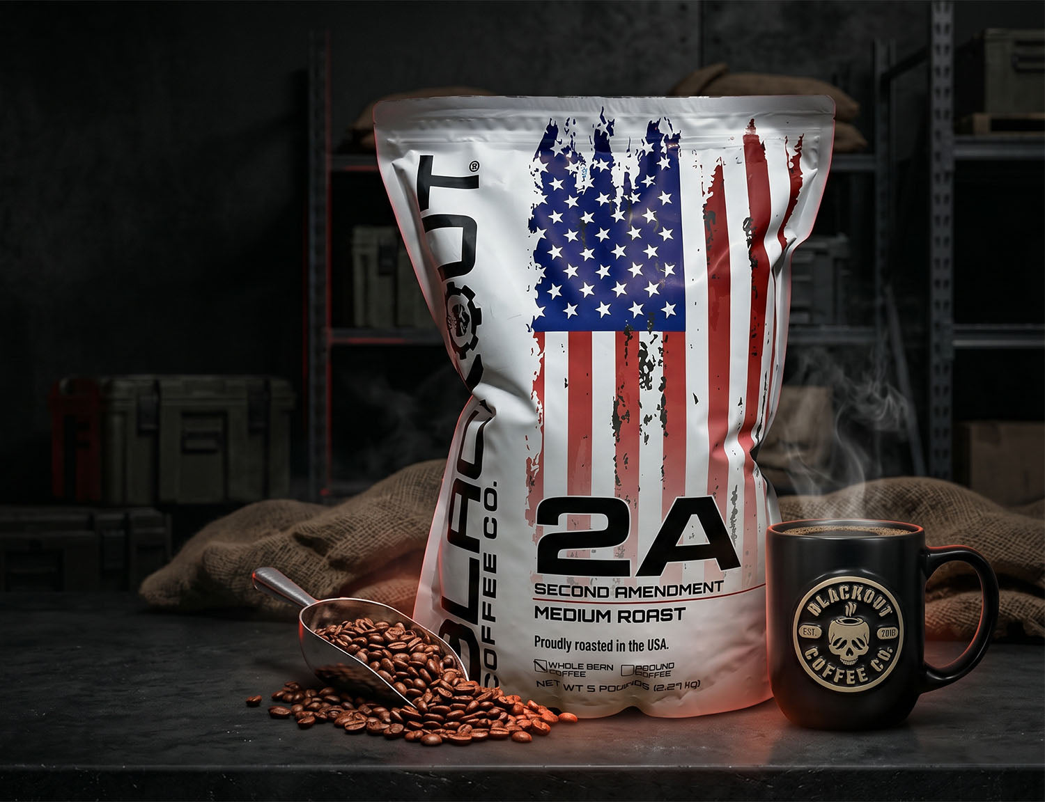 BOLD COFFEE. BIGGER SUPPLY.