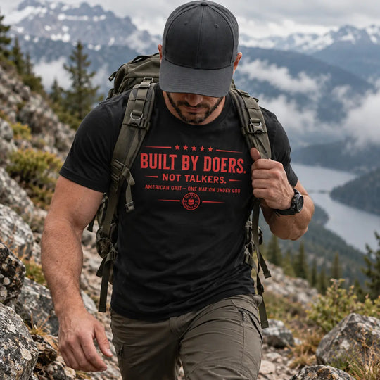 Built By Doers. Not Talkers. T-Shirt
