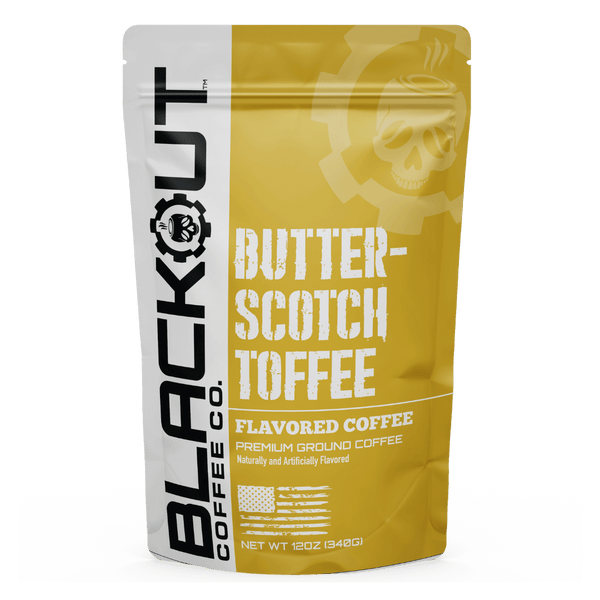 Butterscotch Toffee Flavored Coffee Bag 12oz