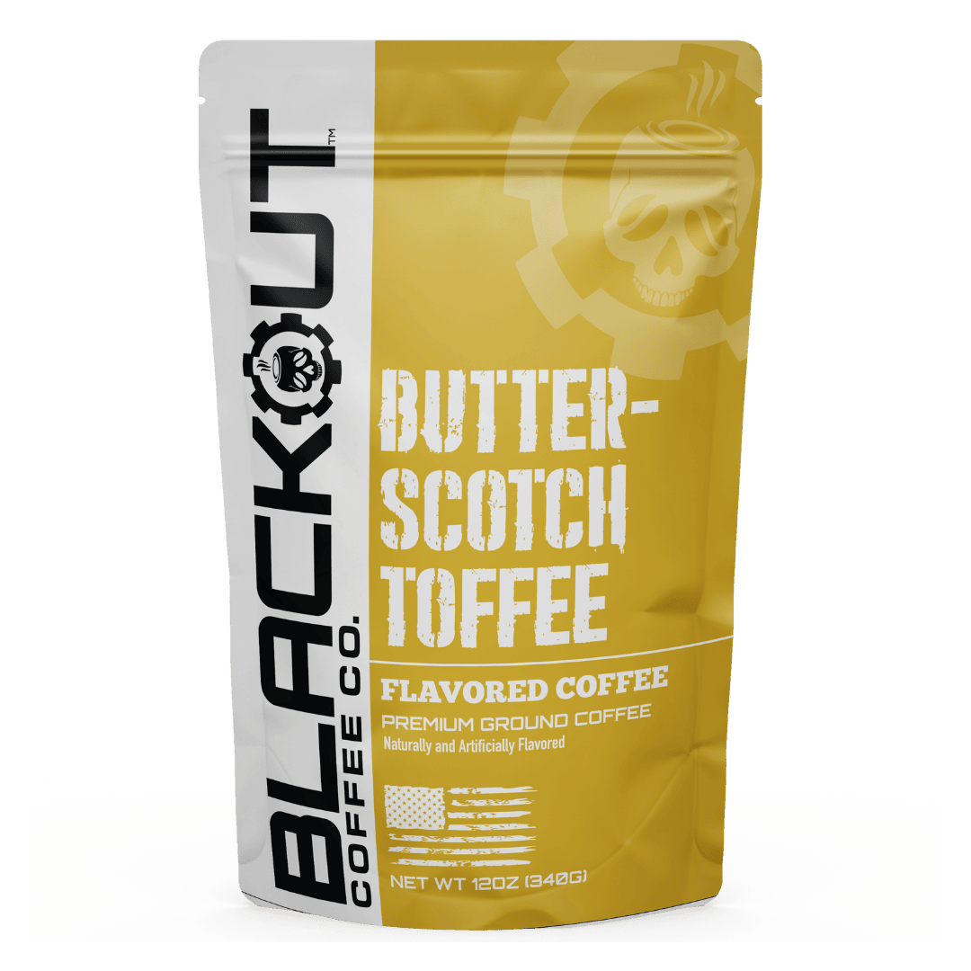 Butterscotch Toffee Flavored Coffee Bag 12oz