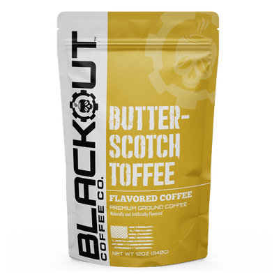 Butterscotch Toffee Flavored Coffee Bag 12oz