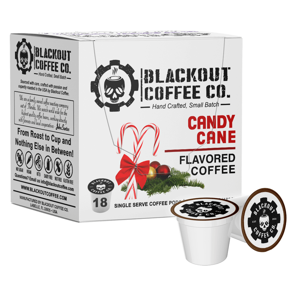 CANDY CANE FLAVORED COFFEE PODS 18CT