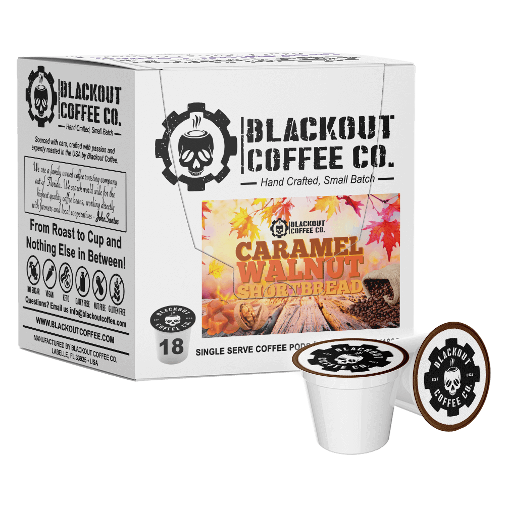 Caramel Walnut Shortbread Flavored Coffee