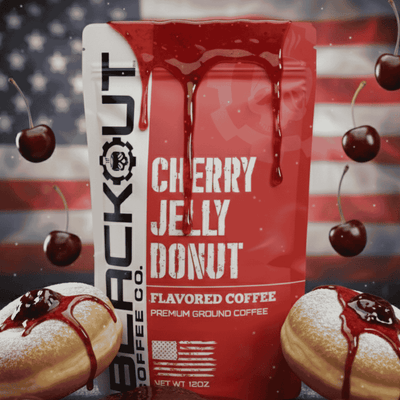 Cherry Jelly Donut Flavored Coffee
