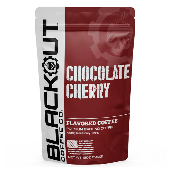 chocolate cherry by blackout coffee