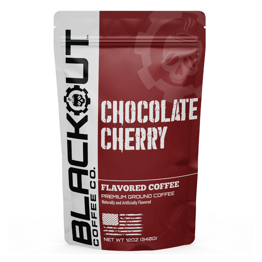 chocolate cherry by blackout coffee