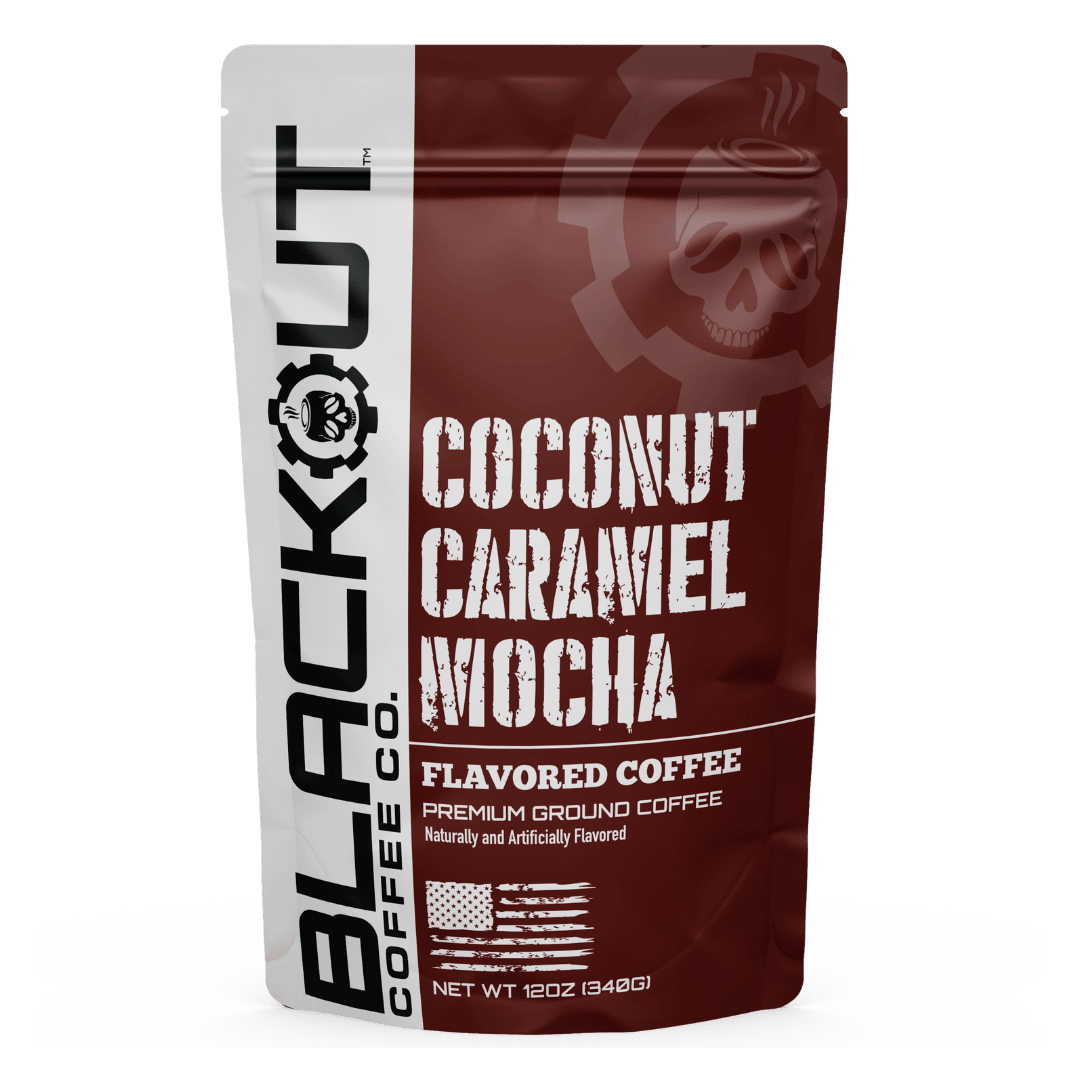 cofe co+fe 　コンポート　オクトゴナル Coconut Caramel Mocha Flavored Coffee – Blackout Coffee Co