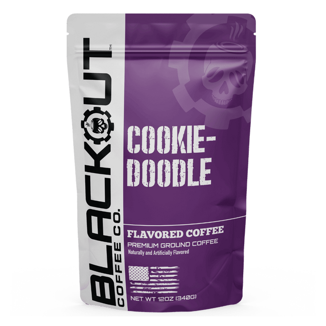 CCookiedoodle Flavored Coffee Bag 12o Blackout Coffee