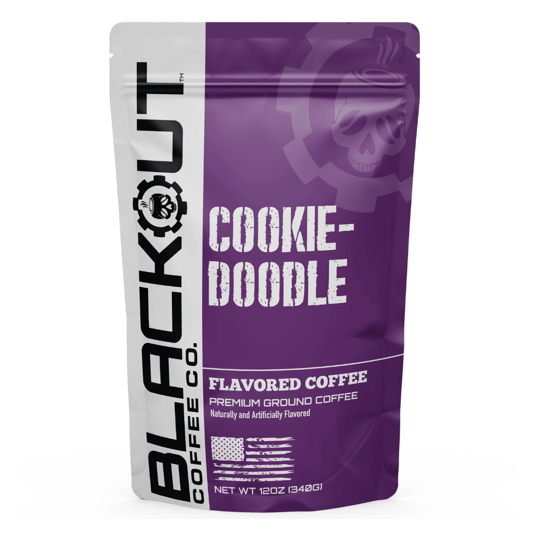 CCookiedoodle Flavored Coffee Bag 12o Blackout Coffee