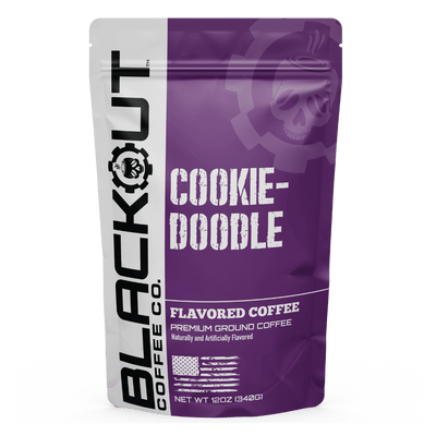 CCookiedoodle Flavored Coffee Bag 12o Blackout Coffee