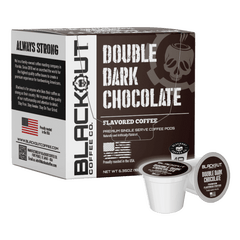 DOUBLE DARK CHOCOLATE - FLAVORED COFFEE PODS 18CT