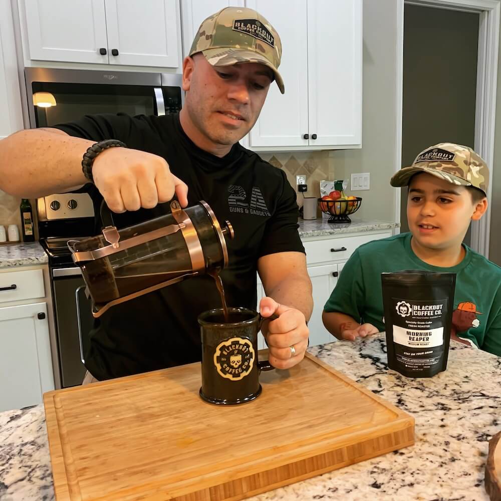 2. French Press [Coarse Grind]