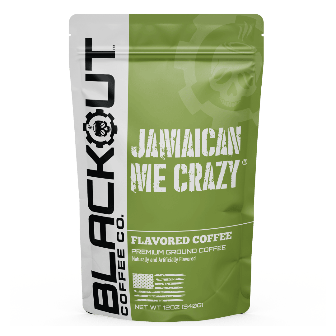Jamaican Me Crazy® Caramel Vanilla Flavored Coffee – Blackout