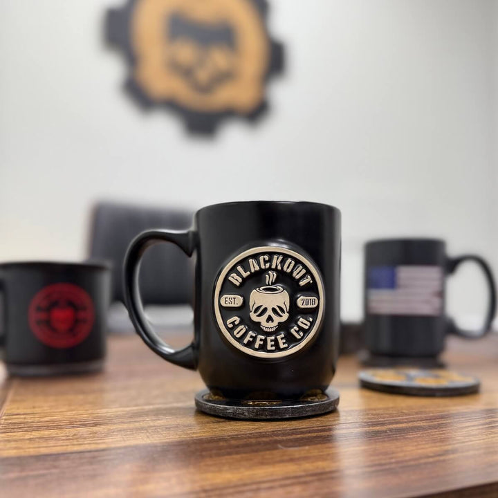 Heritage Mug – 16oz Matte Black
