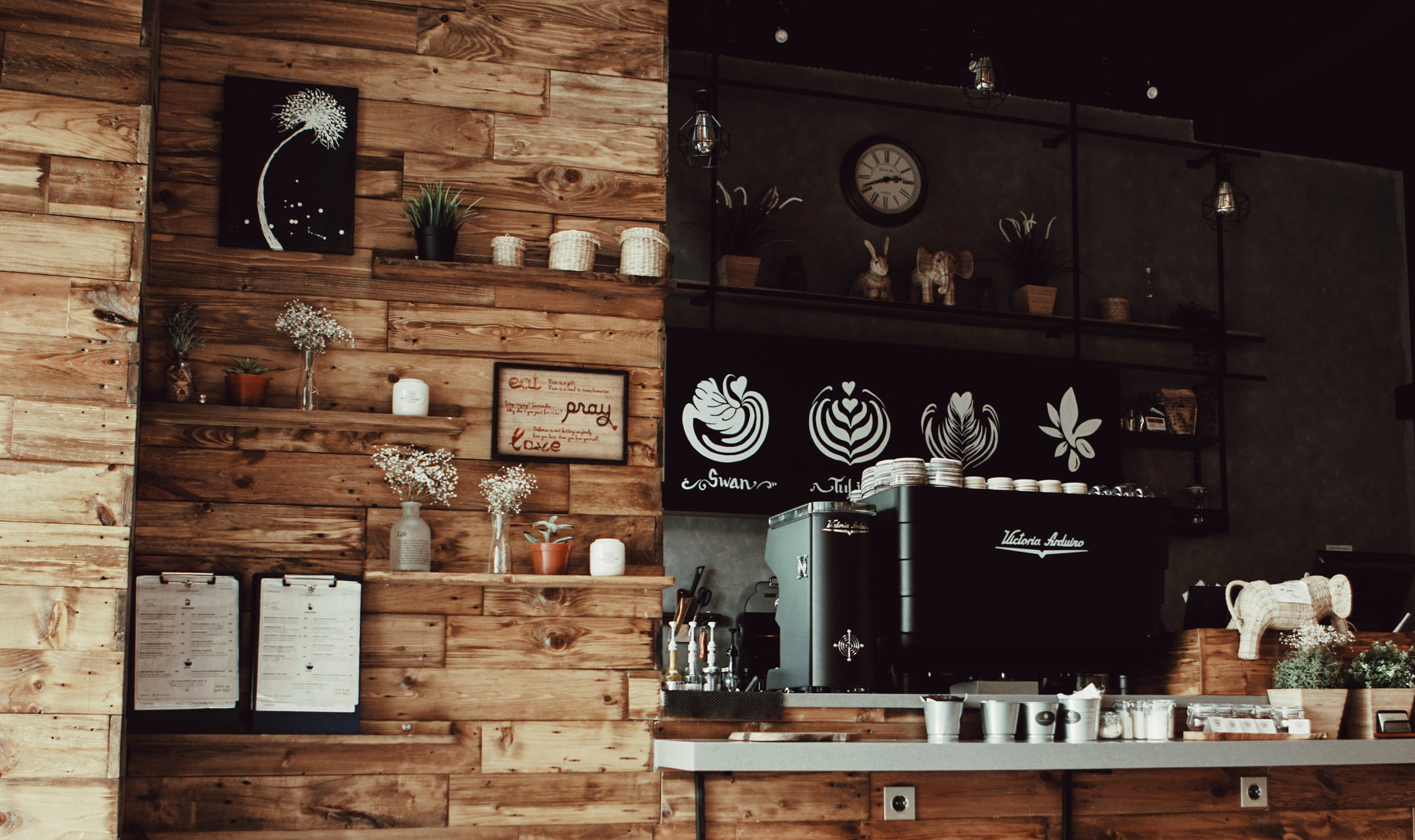 Blackout Coffee Work Station