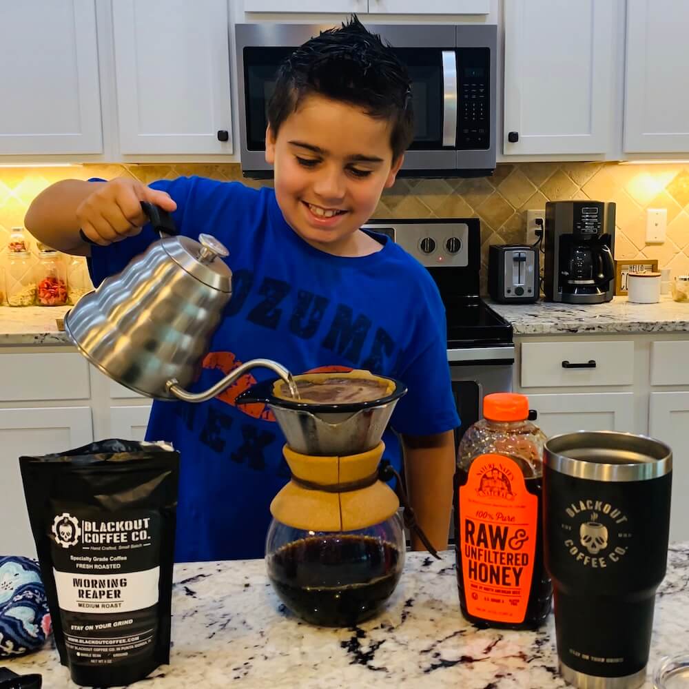 3. Pour-Over (Medium Grind)
