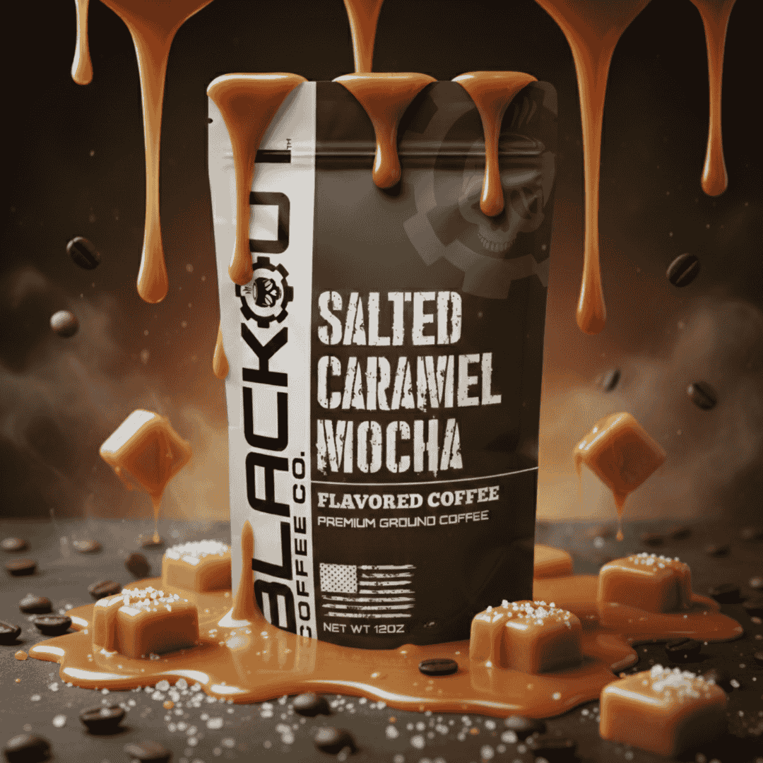 Salted Caramel Mocha Flavored Coffee