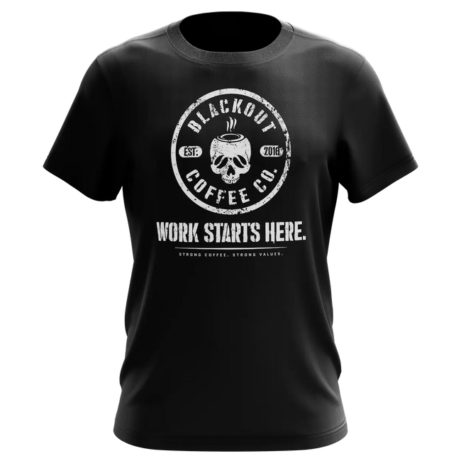 Work Starts Here T-Shirt