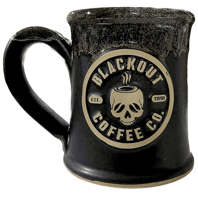 Black 16oz Coffee Mug — El Taller & Cafe Azteca