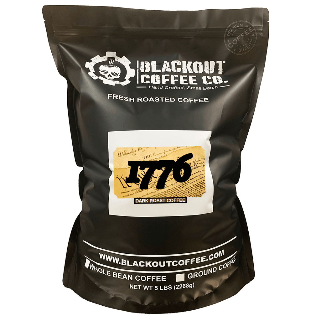 1776 Dark Roast Coffee 5 LB – Blackout Coffee Co