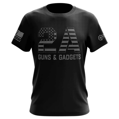 2A Guns & Gadgets Black T-Shirt