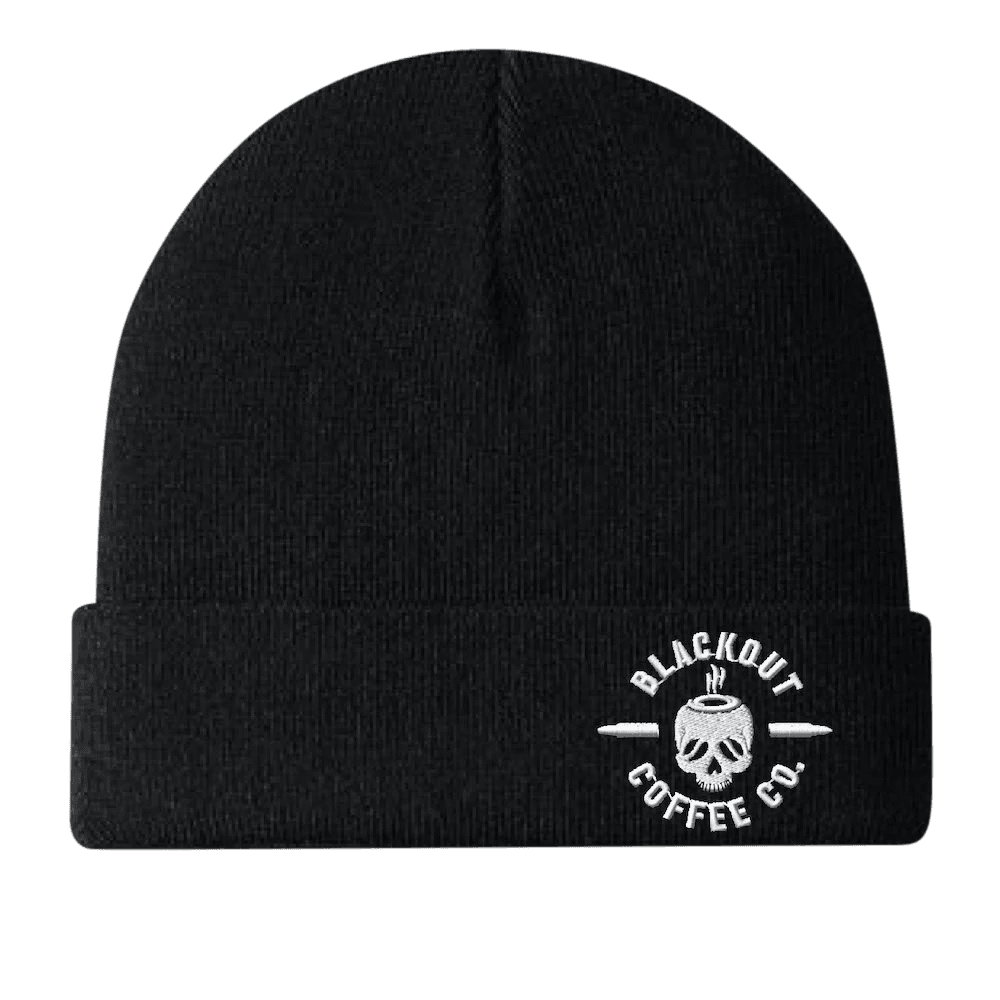 Blackout Coffee Logo Beanie
