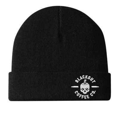 Blackout Coffee Logo Beanie