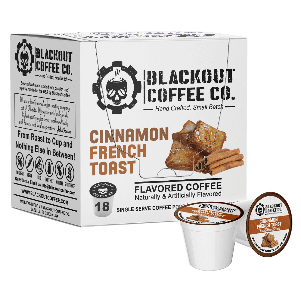 CINNAMON FRENCH TOAST FLAVORED COFFEE PODS 18CT