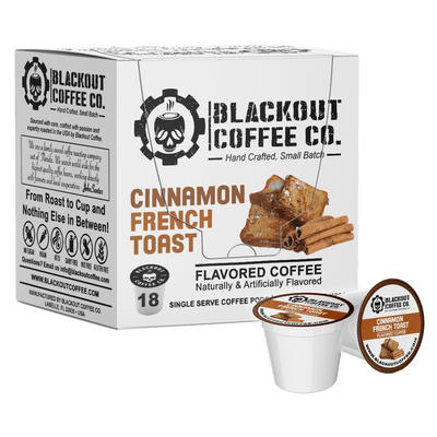 CINNAMON FRENCH TOAST FLAVORED COFFEE PODS 18CT