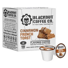 CINNAMON FRENCH TOAST FLAVORED COFFEE PODS 18CT
