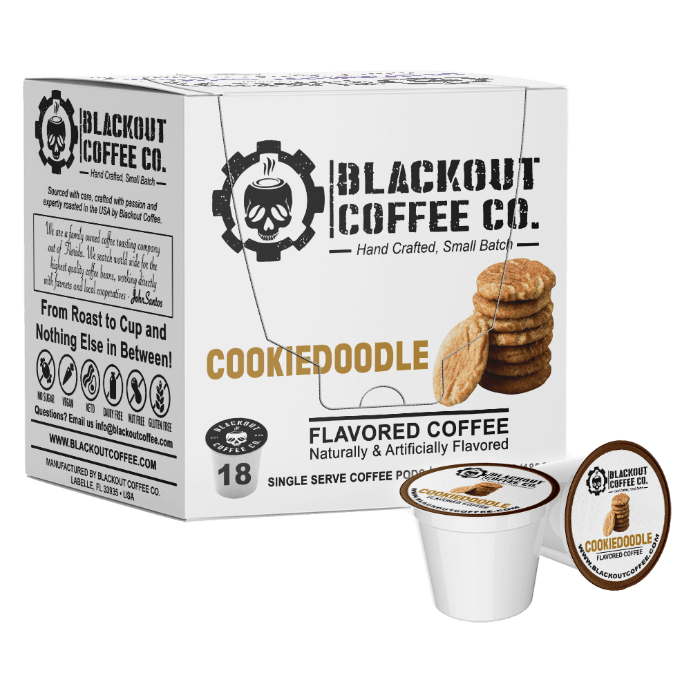 COOKIEDOODLE FLAVORED COFFEE PODS 18CT