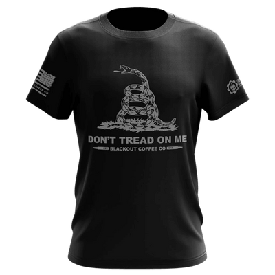 Don't Tread On Me Black T-Shirt