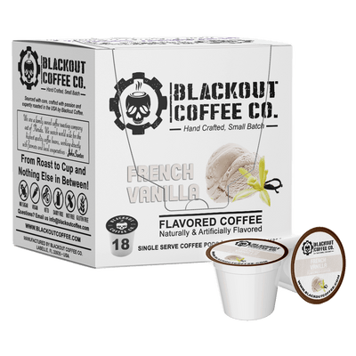 FRENCH VANILLA FLAVORED COFFEE PODS 18CT