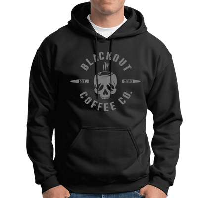 Hoodie Blackout Coffee Logo & DTOM