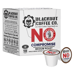NO COMPROMISE GOA MEDIUM ROAST COFFEE PODS 18CT