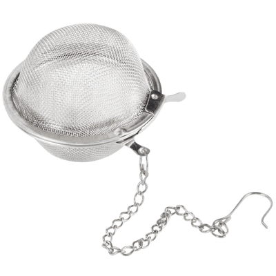 Stainless Steel Tea Ball Infuser w/ Chain