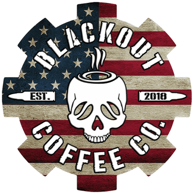 AMERICANA Blackout Coffee Logo Vinyl Decal