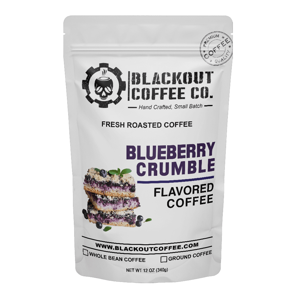 Blueberry Crumble Flavored Coffee Bag 12oz