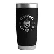 20 OZ Tumbler w/ Logo & US Flag In Black