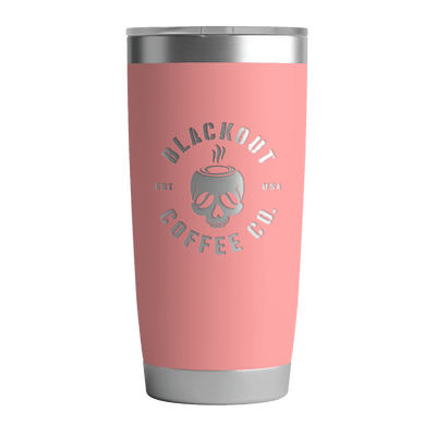 20 OZ Tumbler w/ Logo & US Flag In Pink