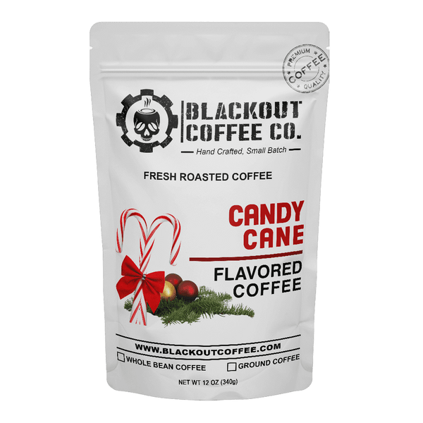Candy Cane Flavored Coffee [HOLIDAY EDITION] Blackout Coffee