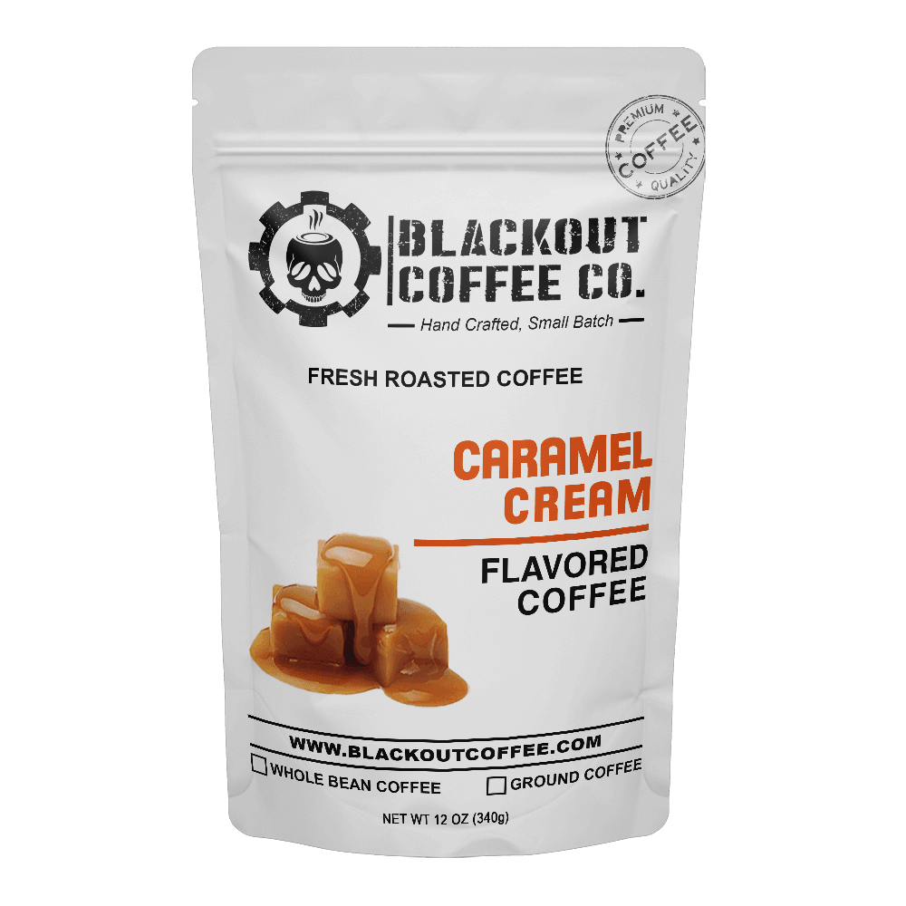 Caramel Cream Flavored Coffee Bag 12oz