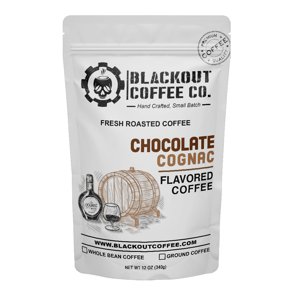Chocolate Cognac Flavored Coffee Bag 12oz
