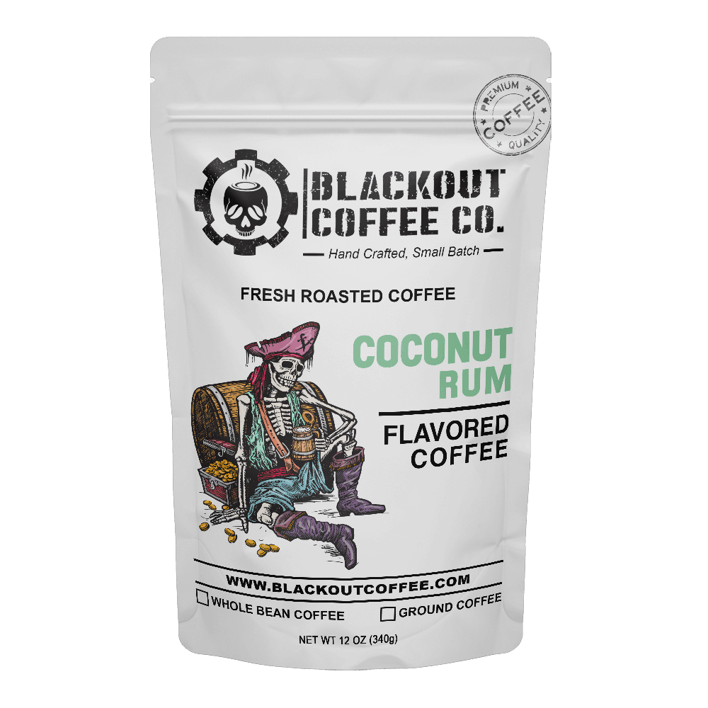 Coconut Rum Flavored Coffee Bag 12oz