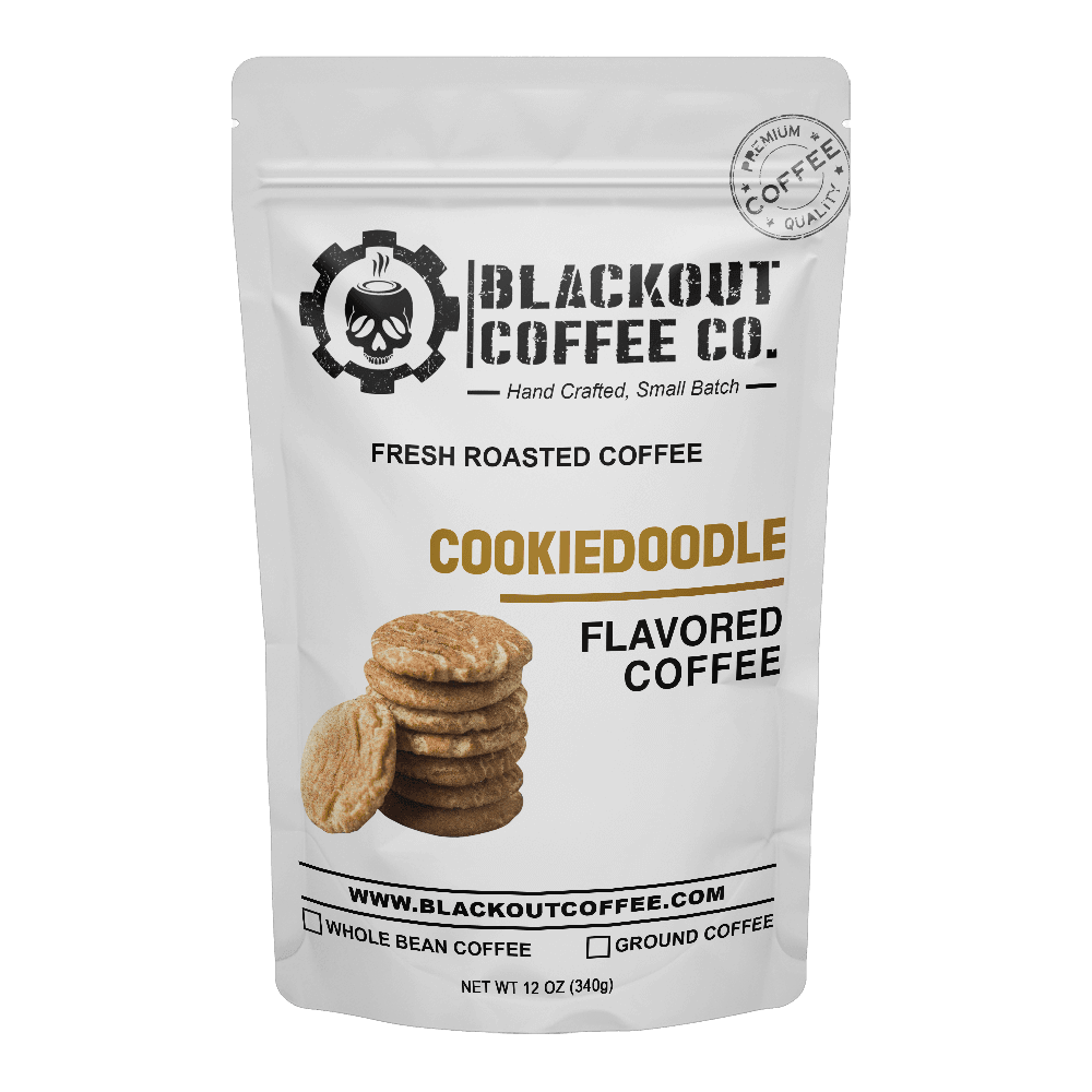 CCookiedoodle Flavored Coffee Bag 12o Blackout Coffee