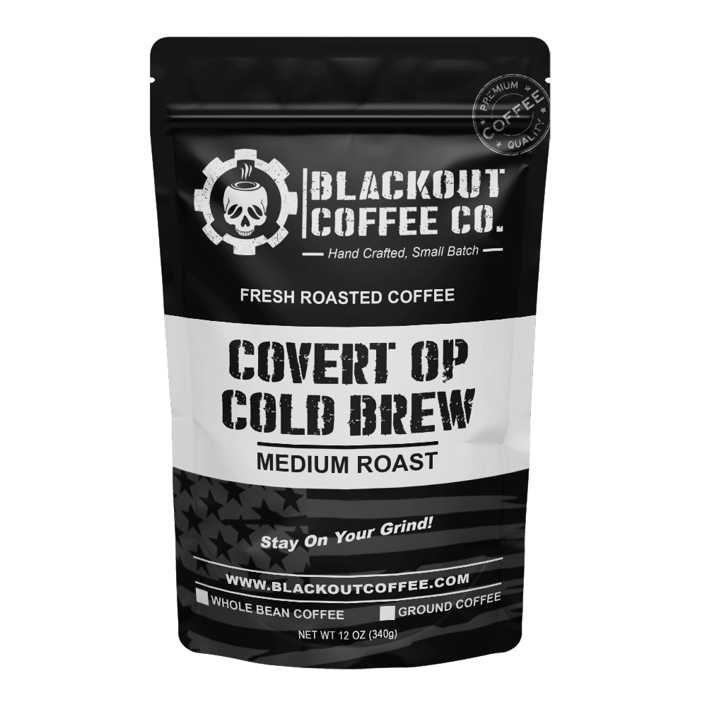 Covert OP Cold Brew Coffee Bag 12oz