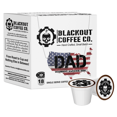DAD MEDIUM-DARK COFFEE PODS 18CT