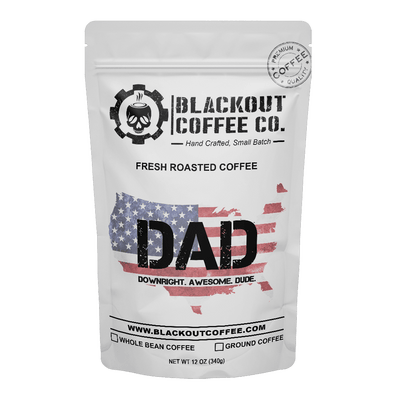 DAD Medium-Dark Roast Coffee Bag 12oz