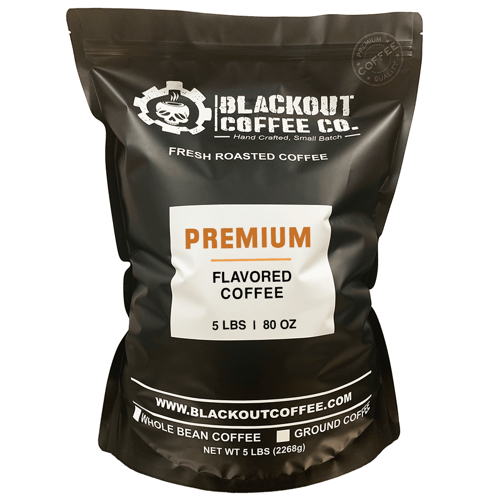 Premium Flavored Coffee 5 LB [WHOLE BEAN]