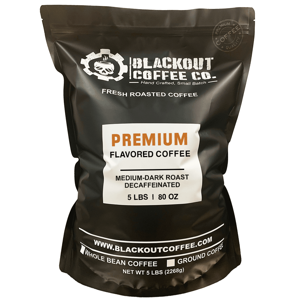 Premium Flavored Coffee 5 LB [DECAFFEINATED]